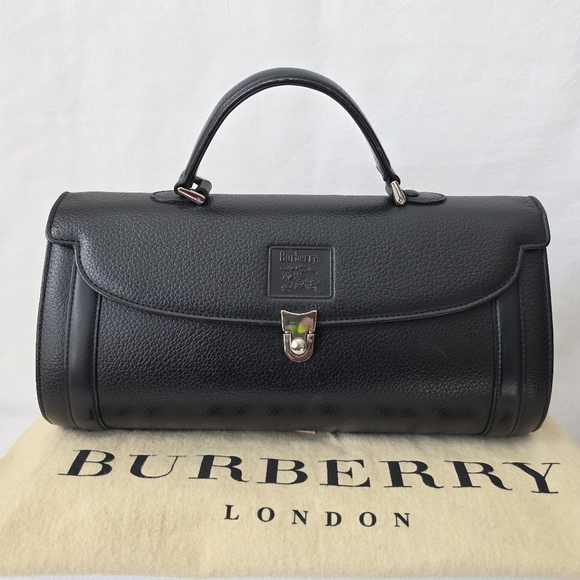 Auth Burberrys Inner Nova Check Top Handle Bag - Picture 1 of 9
